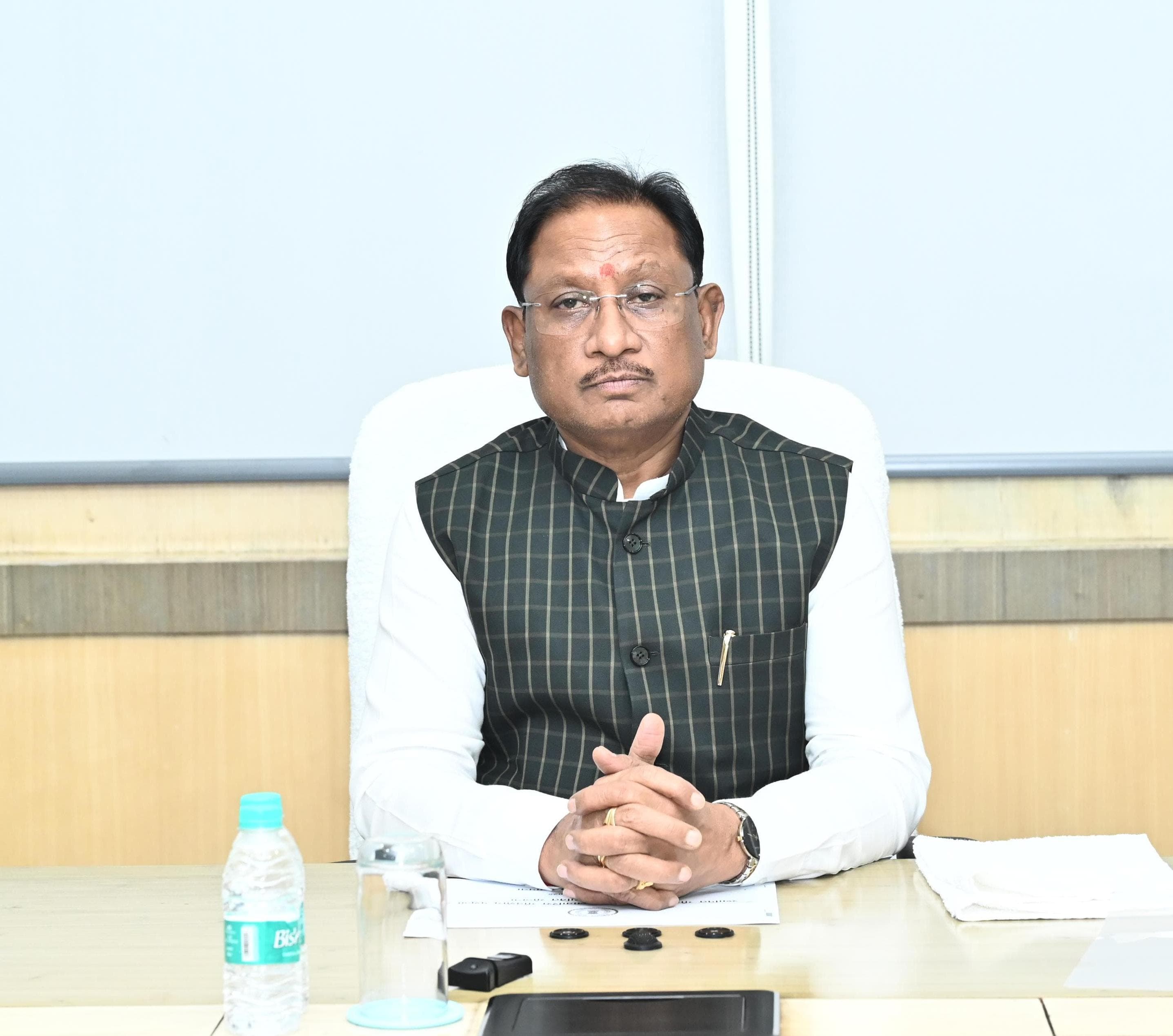 CM Vishnu Deo Sai pays tribute to Lokmanya Tilak and Chandra Shekhar Azad on their birth anniversary